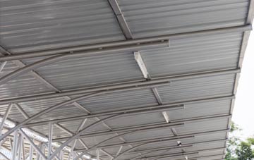 installing Higher Whitley metal roofing